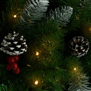 Künstlicher Weihnachtsbaum mit Beleuchtung, 40cm