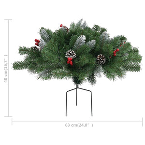 Künstlicher Weihnachtsbaum mit Beleuchtung, 40cm