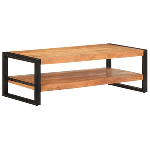 Akazie Couchtisch Massivholz 120x60 cm