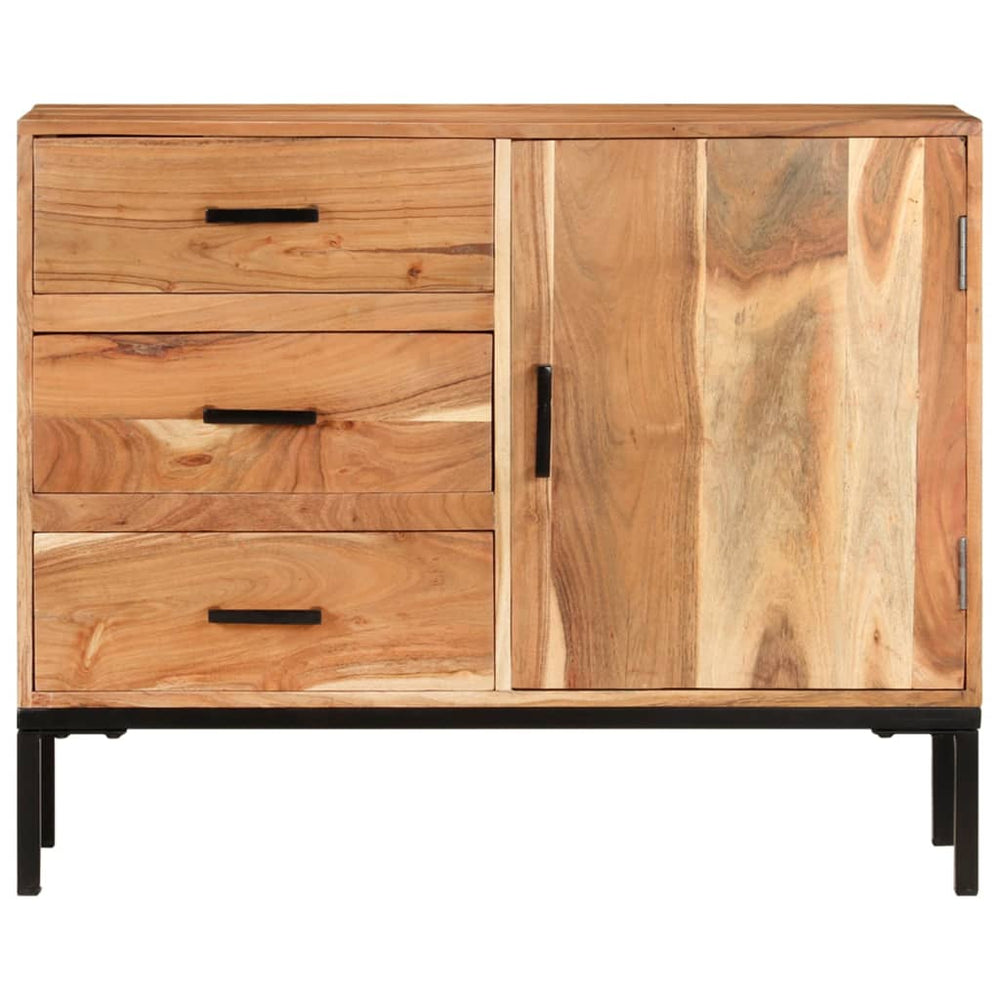 Akazie Sideboard 88 cm Massivholz
