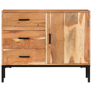 Akazie Sideboard 88 cm Massivholz