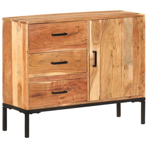 Akazie Sideboard 88 cm Massivholz