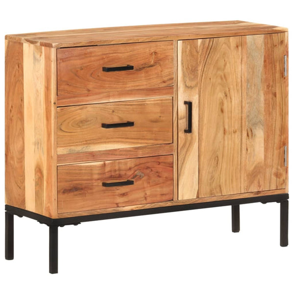 Akazie Sideboard 88 cm Massivholz