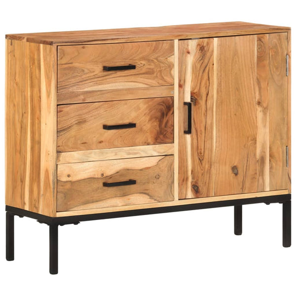 Akazie Sideboard 88 cm Massivholz