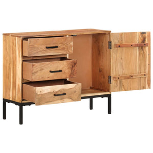 Akazie Sideboard 88 cm Massivholz