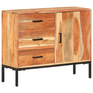 Akazie Sideboard 88 cm Massivholz