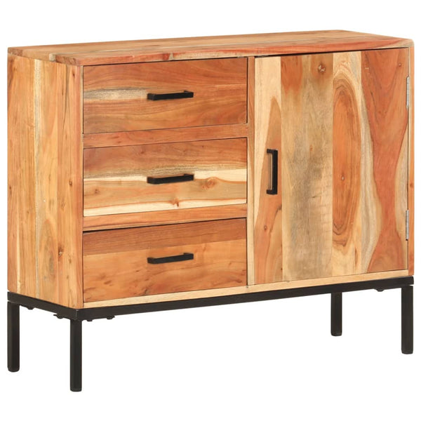 Akazie Sideboard 88 cm Massivholz