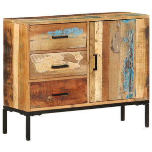 Massives Altholz Sideboard, 88 cm