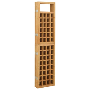 vidaXL Treillis/Paravent 6 panneaux Bois de sapin massif 242,5x180 cm