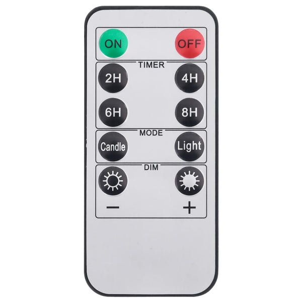 LED Kerzen mit Fernbedienung, 24er Set