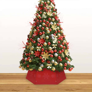 Weihnachtsbaumrock Rot Ø68cm