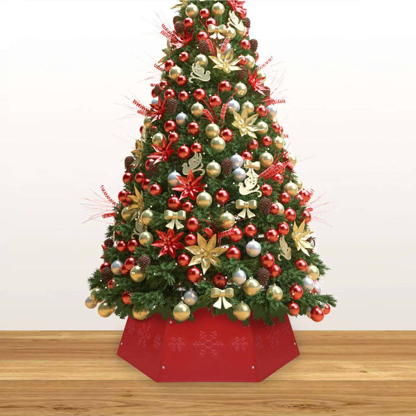 Weihnachtsbaumrock Rot Ø68cm