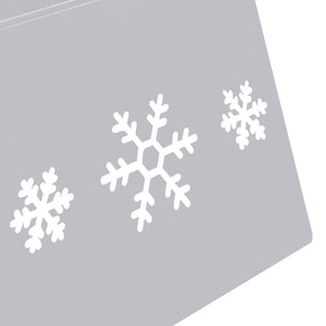 Weihnachtsbaumrock Silber Weiß Ø68cm