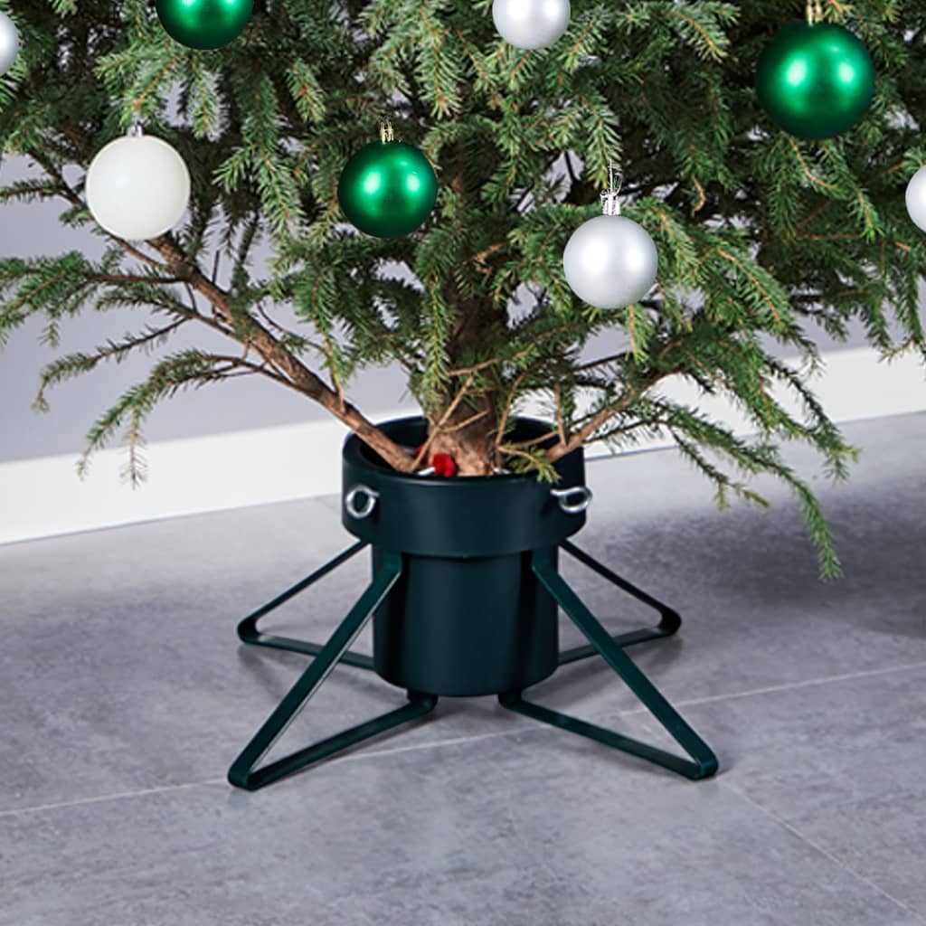 Schwarzer Christbaumständer 46x46x19 cm