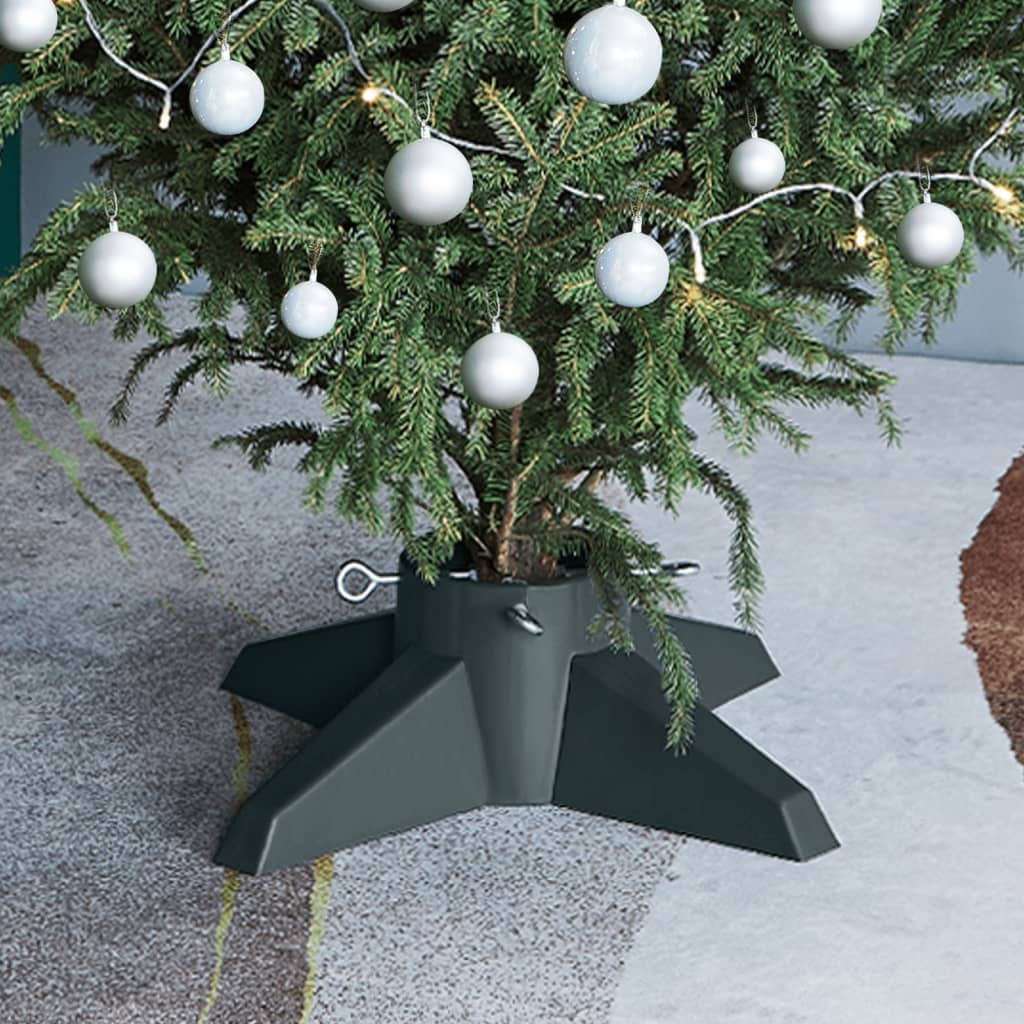 Grüner Weihnachtsbaumständer 55,5 cm