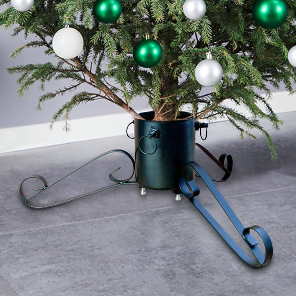 Grüner Christbaumständer 58x58x21 cm