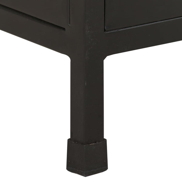 Sideboard mit 3 Schubladen und 2 Türen Raues Mangoholz