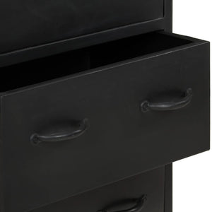 Sideboard mit 6 Schubladen Raues Mangoholz