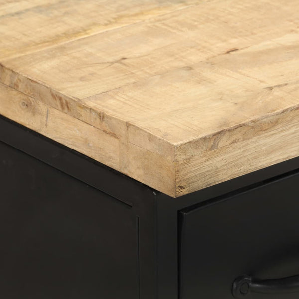 Sideboard mit 6 Schubladen Raues Mangoholz