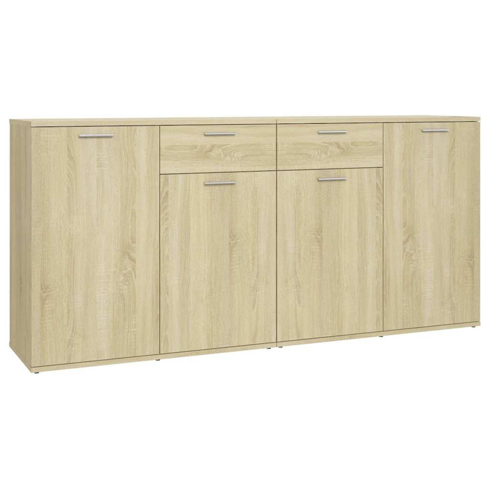 Sideboard Sonoma-Eiche 160x36x75 cm Holzwerkstoff