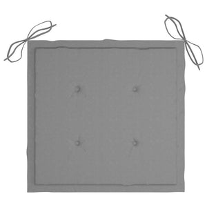 vidaXL Chaises de jardin pliables 6 pcs avec coussins Bois d'acacia massif