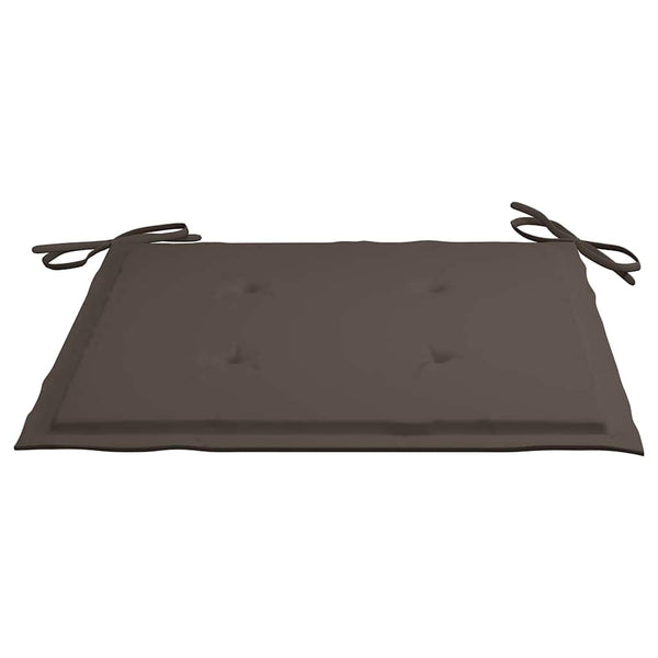 vidaXL Chaises de jardin pliantes avec coussins 8 pcs Bois d'acacia massif