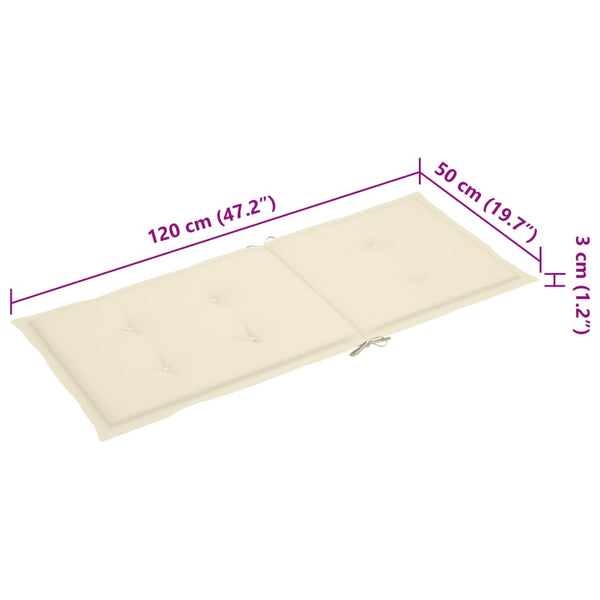 Verstellbare Gartenstühle mit Auflagen 8 Stk. Grau Akazienholz