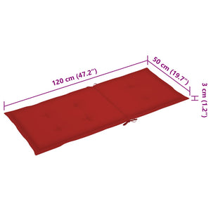 Verstellbare Gartenstühle mit Auflagen 8 Stk. Grau Akazienholz