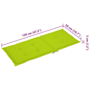 Verstellbare Gartenstühle mit Auflagen 8 Stk. Grau Akazienholz