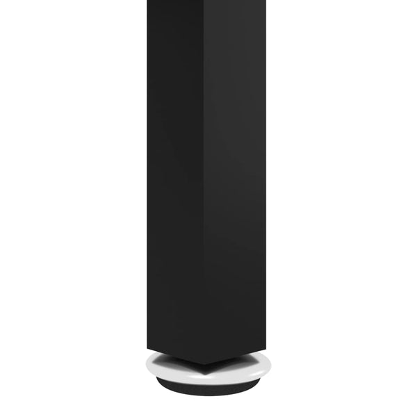 Schwarzer Beistelltisch Marmor-Optik, 70cm