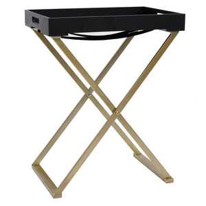 Goldener Klapptisch, 48 cm