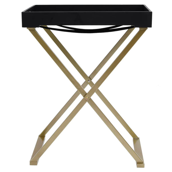 Goldener Klapptisch, 48 cm