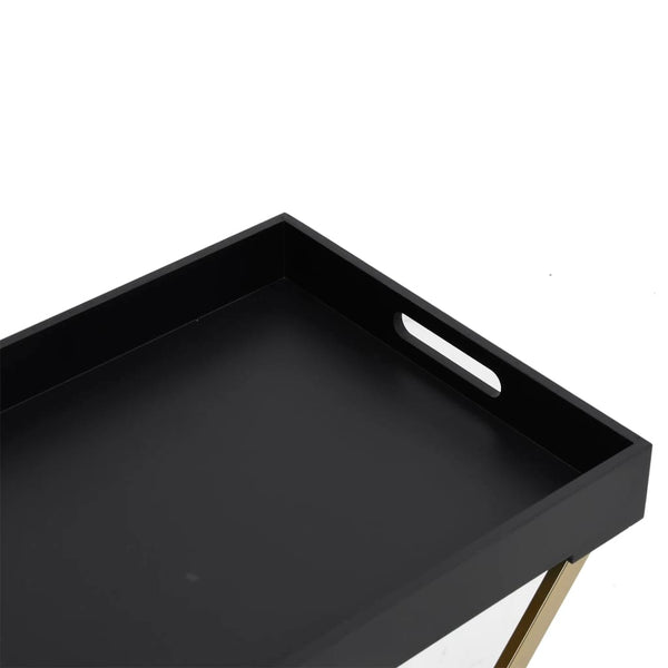 Goldener Klapptisch, 48 cm