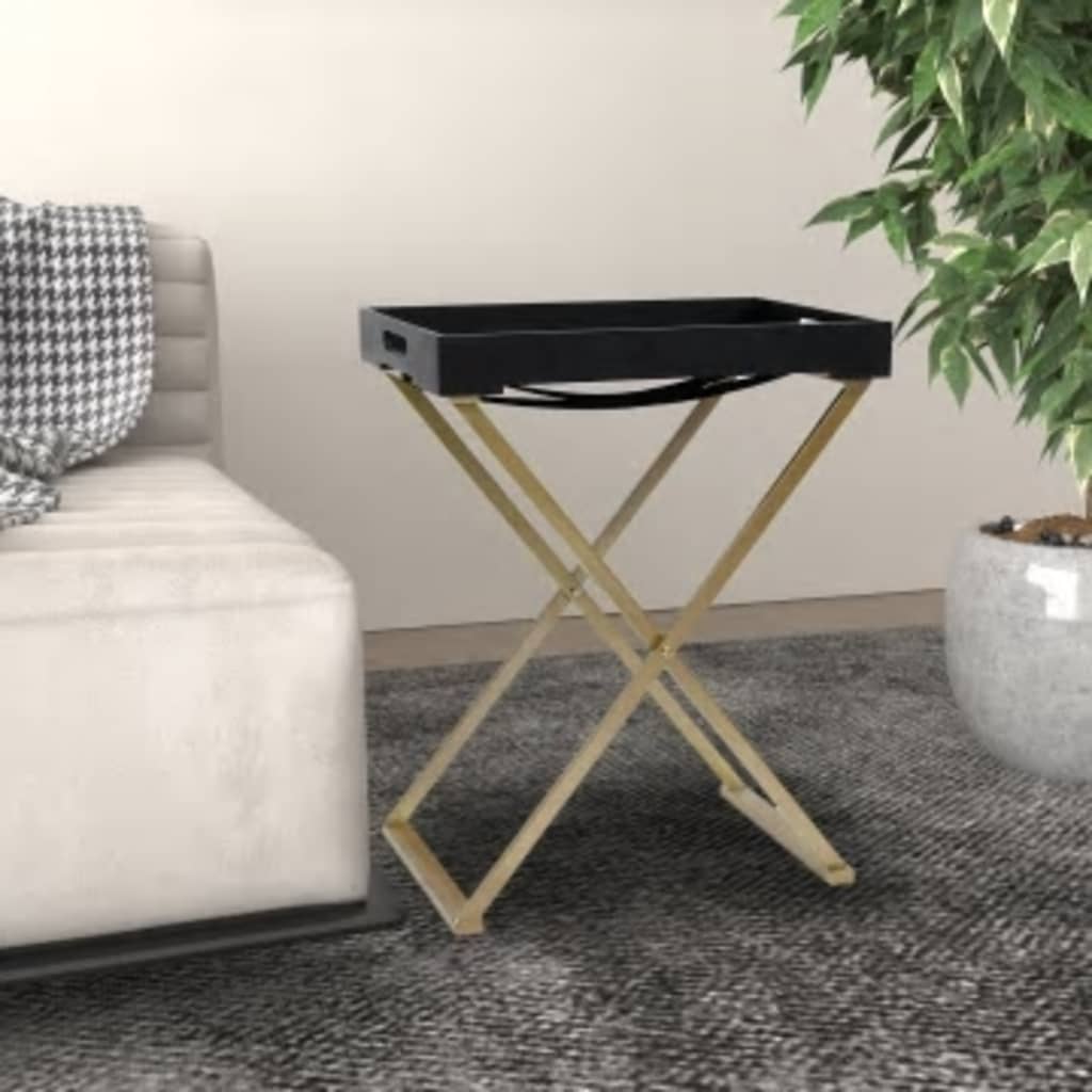 Goldener Klapptisch, 48 cm