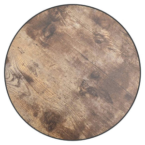 Beistelltisch Schwarz Gelb Ø35cm