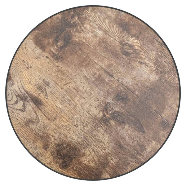 Beistelltisch Schwarz Gelb Ø35cm