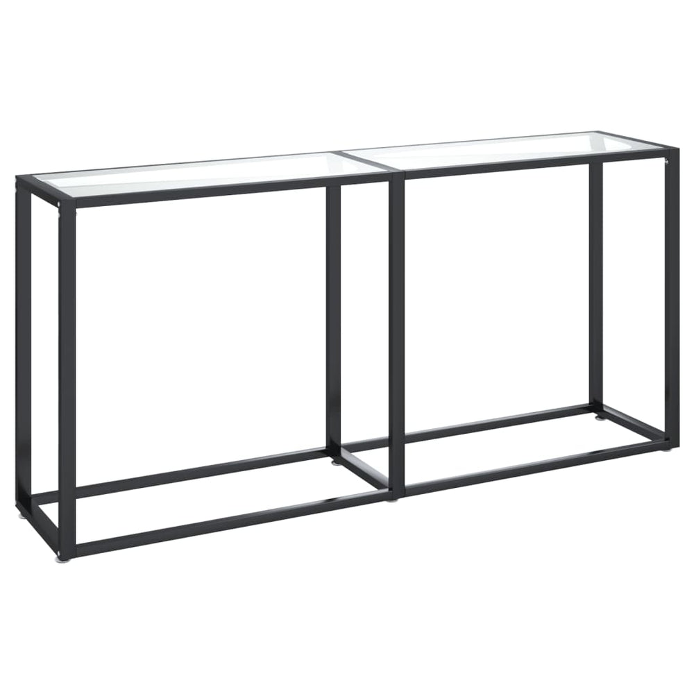 Transparent Konsole Tisch Hartglas 160cm