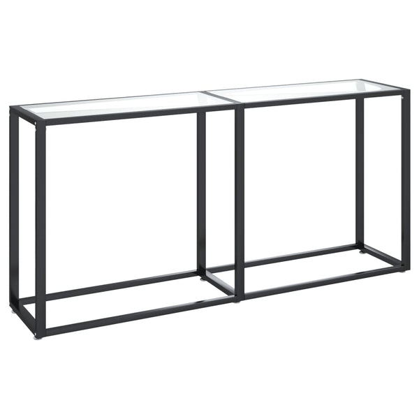 Transparent Konsole Tisch Hartglas 160cm