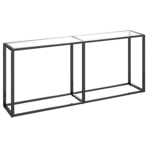 Konsolentisch Transparent 180 cm Hartglas