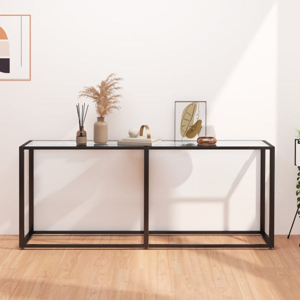 Konsolentisch Transparent 180 cm Hartglas