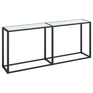 Konsolentisch Weiß Marmor Optik 180cm