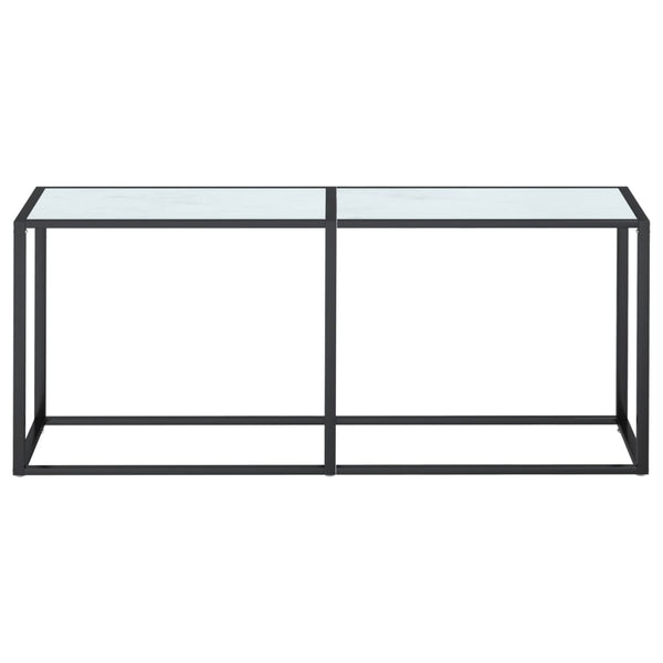 Konsolentisch Weiß Marmor Optik 180cm