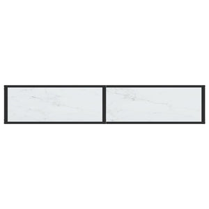 Konsolentisch Weiß Marmor Optik 180cm