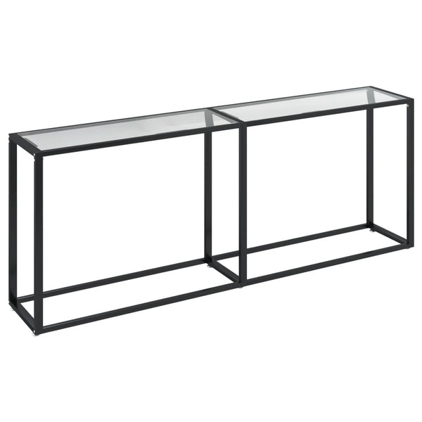 Konsolentisch Transparent Hartglas 200 cm