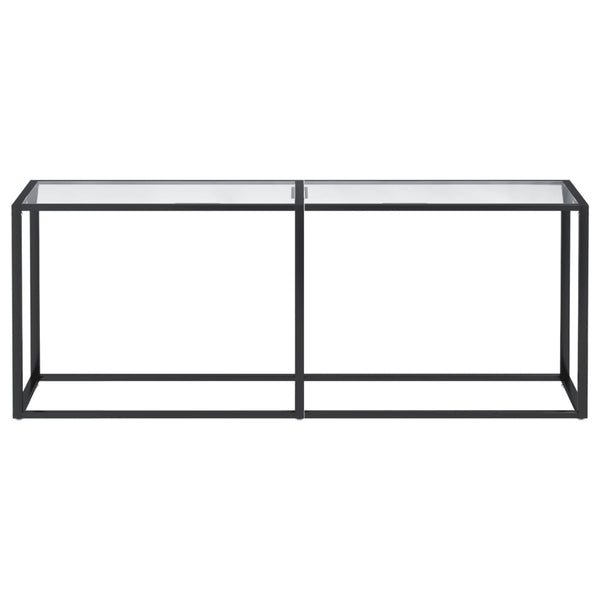 Konsolentisch Transparent Hartglas 200 cm