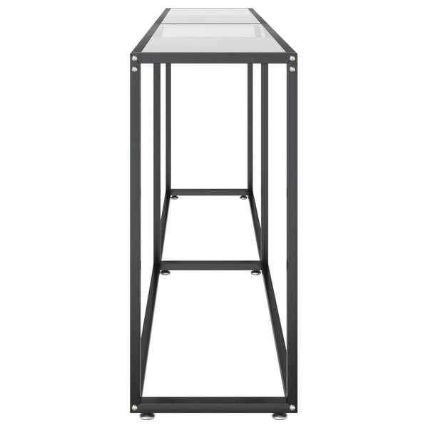 Konsolentisch Transparent Hartglas 200 cm
