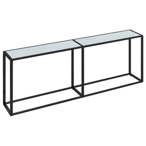 Weißer Konsolentisch Marmor-Optik, 220 cm