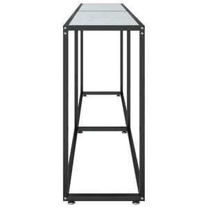 Weißer Konsolentisch Marmor-Optik, 220 cm