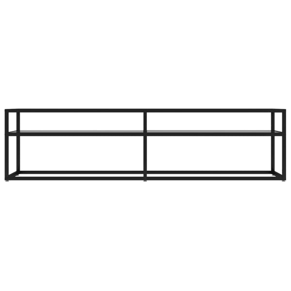 TV-Schrank Transparent 160 cm Hartglas