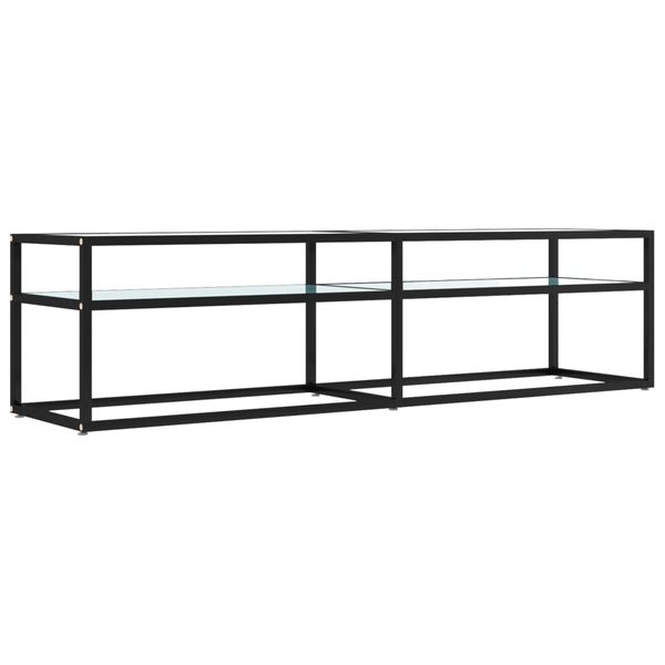 TV-Schrank Weiß Marmor Optik 160 cm